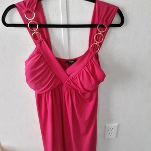 Pink party dress